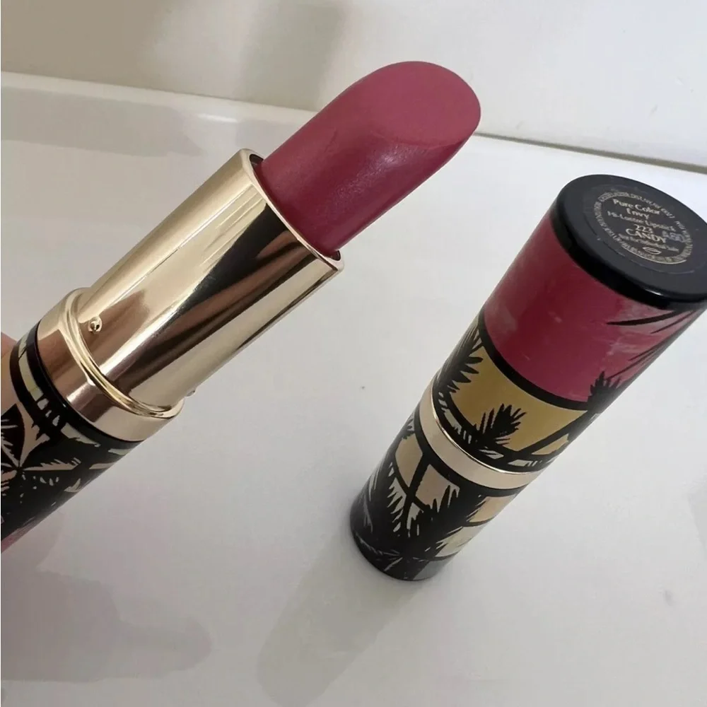2-pc Estee Lauder Pure Envy Sculpting Hi Lustre Lipstick 223 Candy Full-size